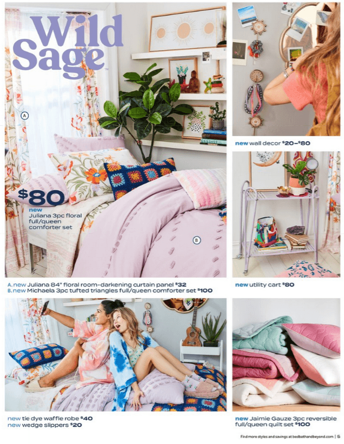 Bed Bath & Beyond College Savings Flyer Sale Jul 11 Jul 24, 2022