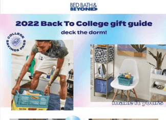 Bed Bath & Beyond Weekly Sale Jul 31 – Aug 13, 2022