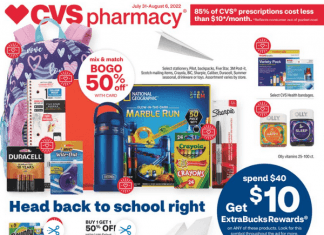 CVS Weekly Ad Jul 31 – Aug 06, 2022