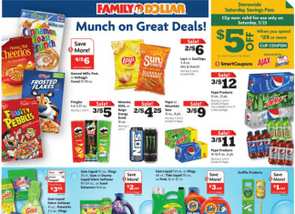 Family Dollar Weekly Ad Jul 17 – Jul 23, 2022