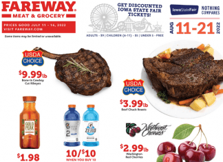 Fareway Weekly Ad Jul 11 – Jul 16, 2022