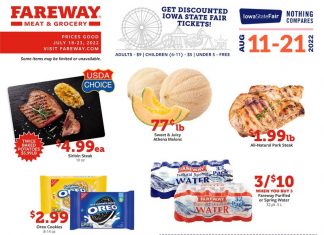 Fareway Weekly Ad Jul 18 – Jul 23, 2022