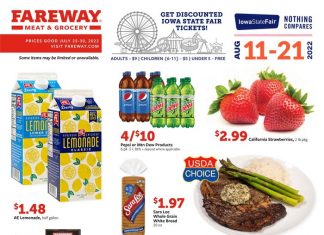Fareway Weekly Ad Jul 25 – Jul 30, 2022