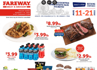 Fareway Weekly Sale Aug 01 – Aug 06, 2022