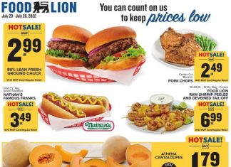 Food Lion Weekly Ad Jul 20 – Jul 26, 2022
