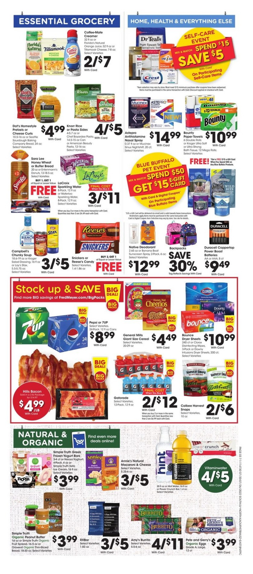 Fred Meyer Weekly Ad Jul 20 Jul 26, 2022