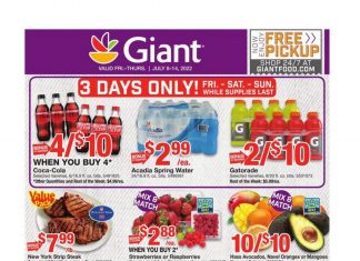 Giant Food Weekly Ad Jul 07 – Jul 14, 2022