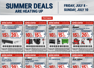 Harbor Freight Summer Deals Jul 08 – Jul 10, 2022