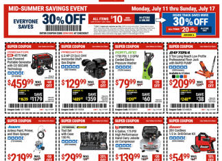 Harbor Freight Coupon Ad Jul 11 – Jul 17, 2022