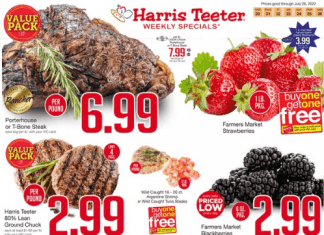 Harris Teeter Weekly Ad Jul 20 – Jul 26, 2022