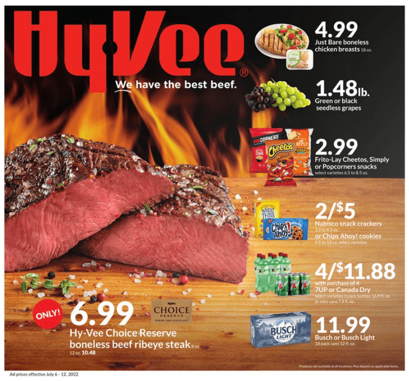 HyVee Weekly Ad Jul 06 Jul 12, 2022