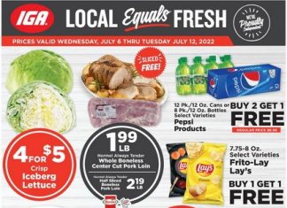 IGA Weekly Ad Jul 06 – Jul 12, 2022