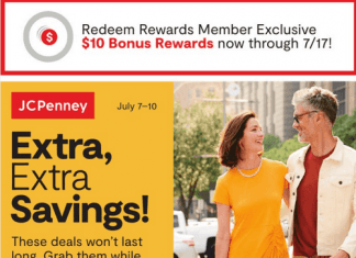 JCPenney Doorbusters Sale Jul 07 – Jul 10, 2022