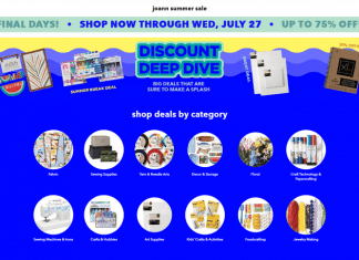 Jo-Ann Weekly Ad Jul 25 – Jul 27, 2022