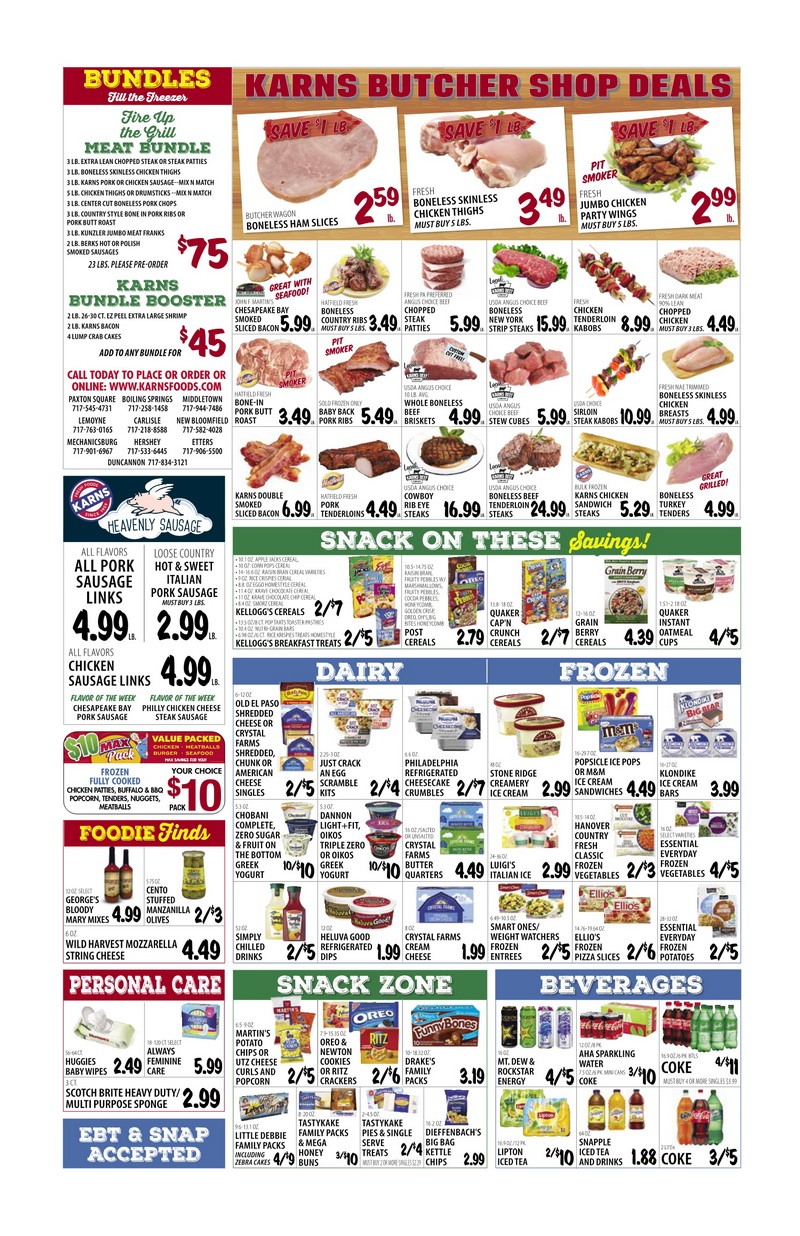 Karns Quality Foods Weekly Ad Jul 05 Jul 11, 2022