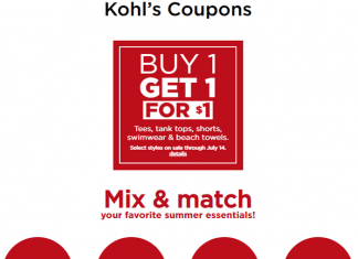 Kohl’s Coupon Sale Until Jul 24, 2022