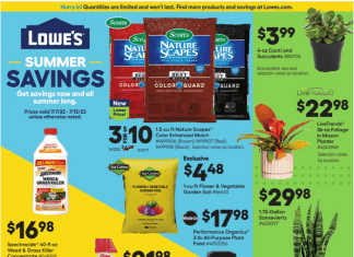 Lowe’s Weekly Ad Jul 07 – Jul 13, 2022