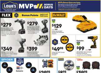 Lowe’s Weekly Pro Ad Jul 11 – Jul 22, 2022