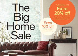 Macy’s Big Home Sale Jul 27 – Aug 14, 2022