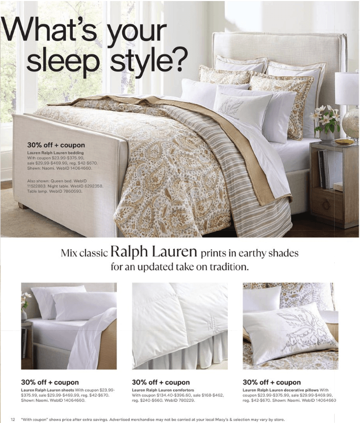 Macy's Big Home Sale Jul 27 Aug 14, 2022