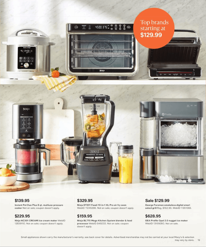 Macy's Big Home Sale Jul 27 Aug 14, 2022