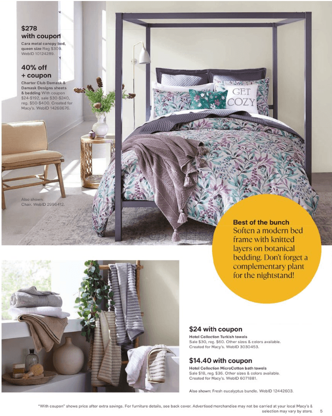 Macy's Big Home Sale Jul 27 Aug 14, 2022