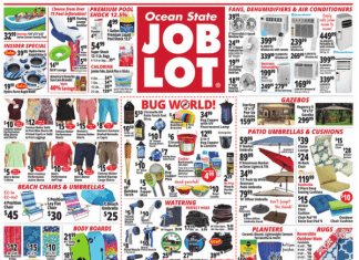 Ocean State Job Lot Weekly Ad Jul 21 – Jul 27, 2022