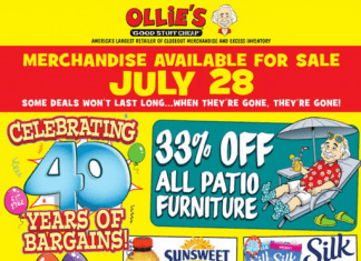 Ollie’s Weekly Ad Jul 28 – Aug 01, 2022