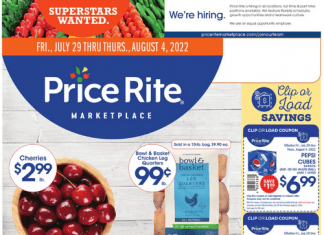 Price Rite Weekly Ad Jul 29 – Aug 04, 2022