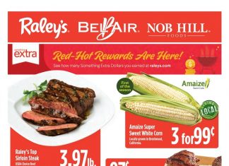 Raley’s Supermarkets Weekly Ad Jul 13 – Jul 19, 2022