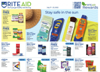 Rite Aid Weekly Ad Jul 17 – Jul 23, 2022
