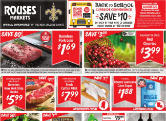 Rouses Weekly Ad Jul 27 – Aug 03, 2022