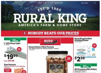 Rural King Weekly Ad Jul 28 – Aug 10, 2022