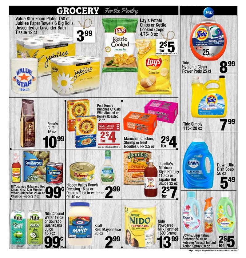 Super King Weekly Ad Jul 13 Jul 19, 2022