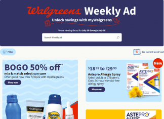 Walgreens Weekly Ad Jul 10 – Jul 16, 2022