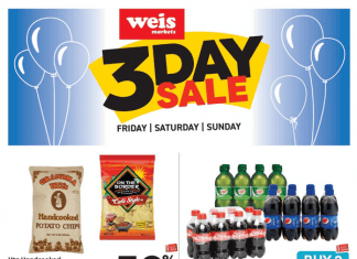 Weis Markets Three Day Ad July 08 – Jul 10, 2022