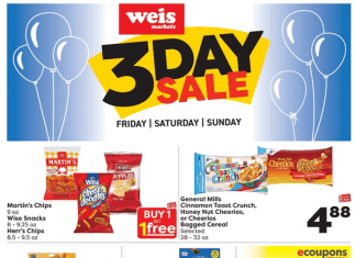 Weis Markets Three Day Ad July 15 – Jul 17, 2022