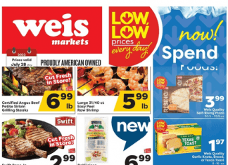 Weis Markets Weekly Sale Jul 28 – Aug 24, 2022