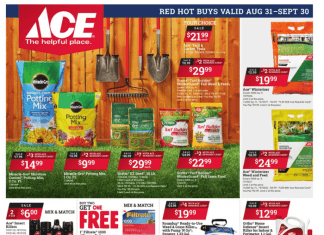 ACE Hardware Red Hot Buy Sale Aug 31 – Sep 30, 2022