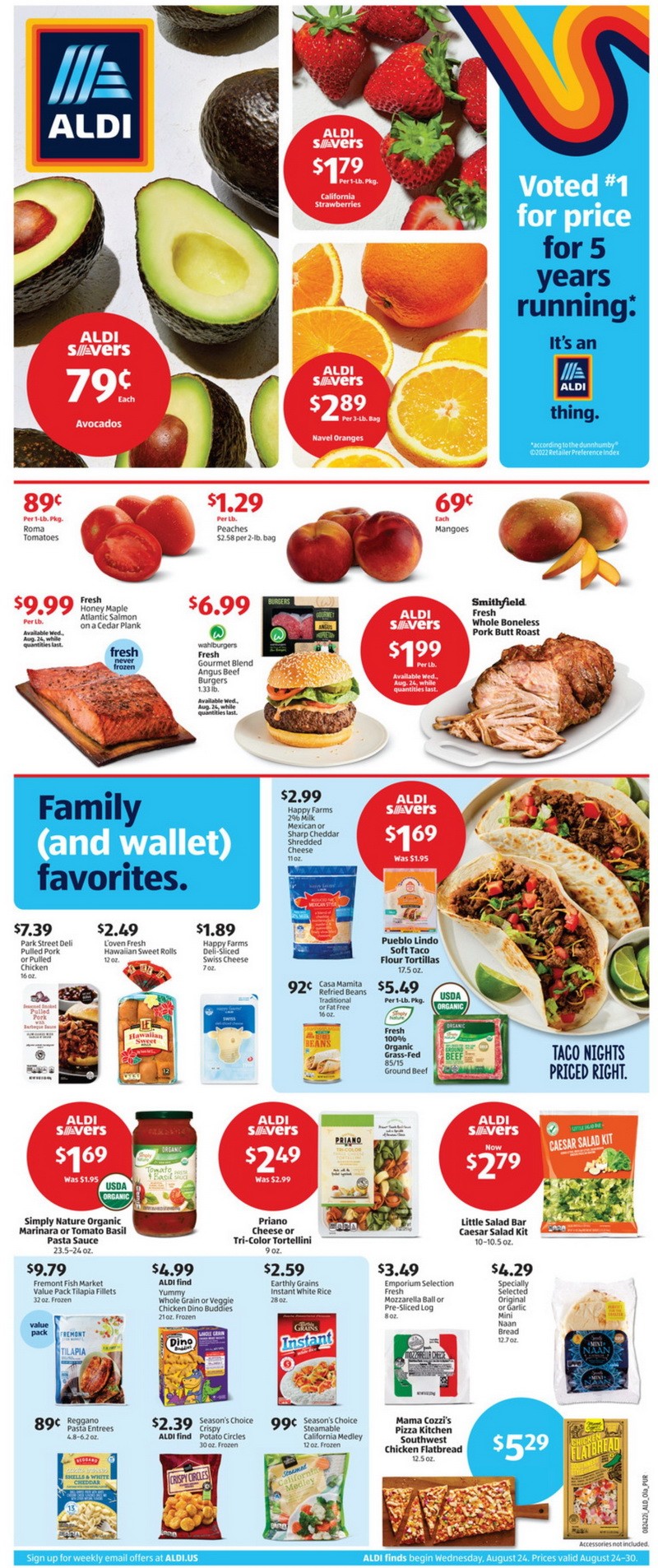 ALDI Weekly Ad Aug 24 Aug 30, 2022