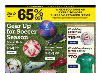 Academy Sports + Outdoors Active Ad Aug 30 – Sep 11, 2022