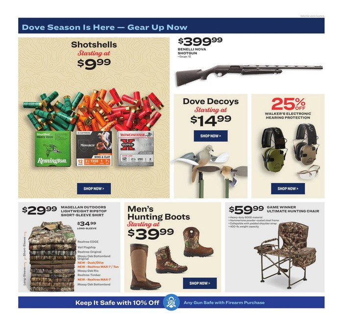 Academy Sports + Outdoors Outdoors Ad Aug 30 Sep 11, 2022
