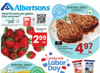 Albertsons Weekly Ad Aug 31 – Sep 06, 2022