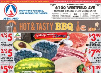 Associated Supermarkets Weekly Ad Aug 19 – Aug 25, 2022