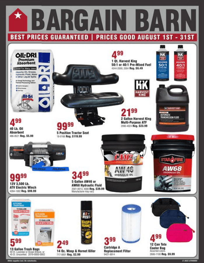 Atwoods Monthly Ad Aug 01 Aug 31, 2022