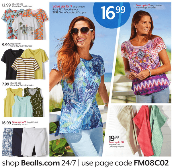 Bealls Weekly Ad Aug 17 Aug 23, 2022