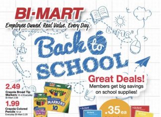 Bi-Mart Back to School Ad Aug 17 – Aug 30, 2022