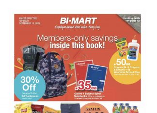 Bi-Mart Weekly Ad Aug 30 – Sep 13, 2022