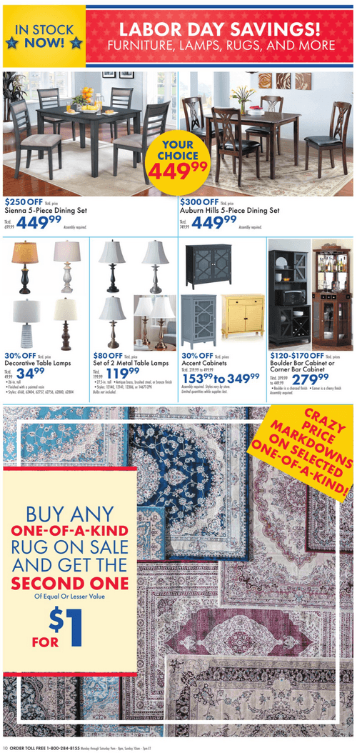 Boscov's Labor Day Saving Event Aug 25 Aug 31, 2022