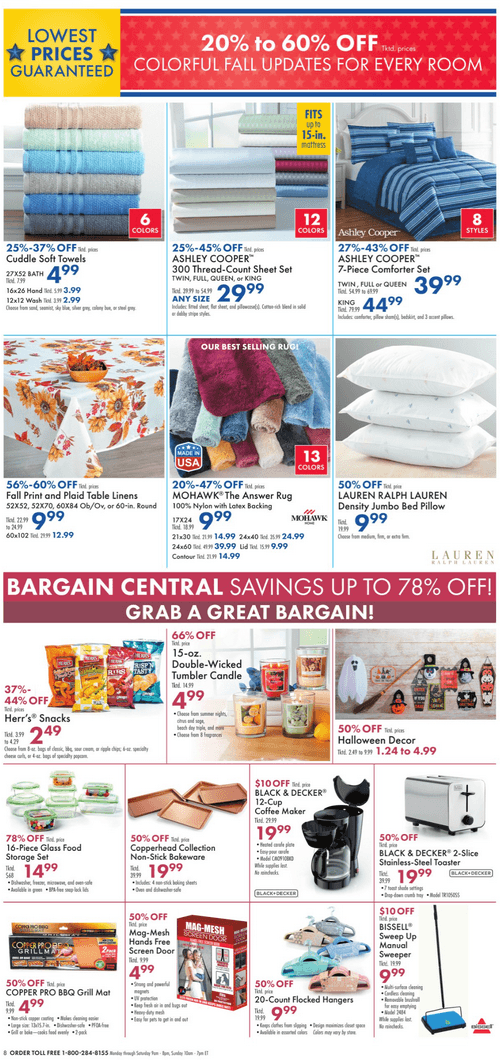 Boscov's Labor Day Saving Event Aug 25 Aug 31, 2022